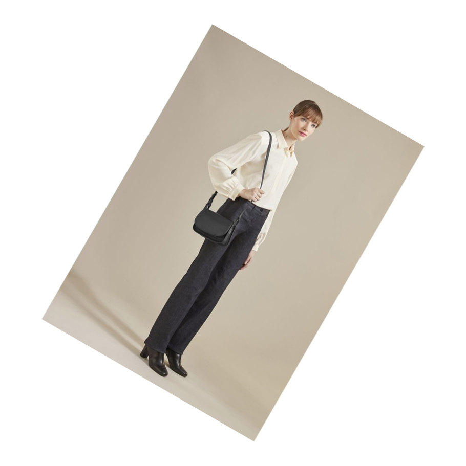 Longchamp Le Foulonné S Naisten Crossbody Laukut Mustat | Fi-PWUN912