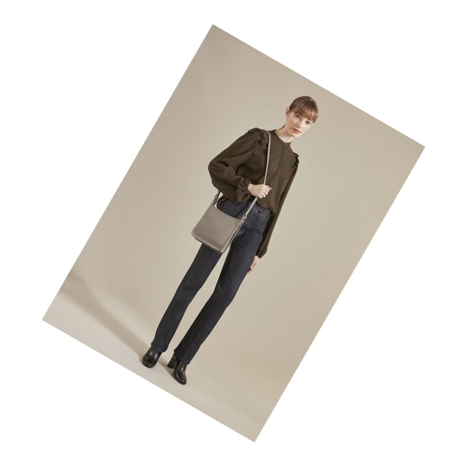 Longchamp Le Foulonné S Naisten Crossbody Laukut Harmaat | Fi-QDJA083