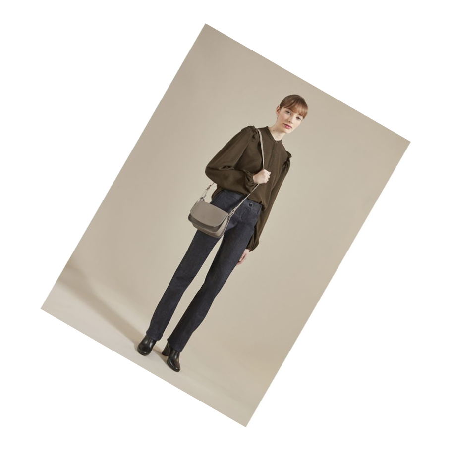 Longchamp Le Foulonné S Naisten Crossbody Laukut Harmaat | Fi-UGSD835