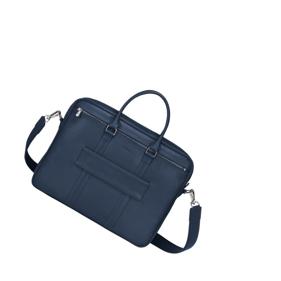 Longchamp Le Foulonné S Naisten Salkku Laivastonsininen | Fi-TYJL018