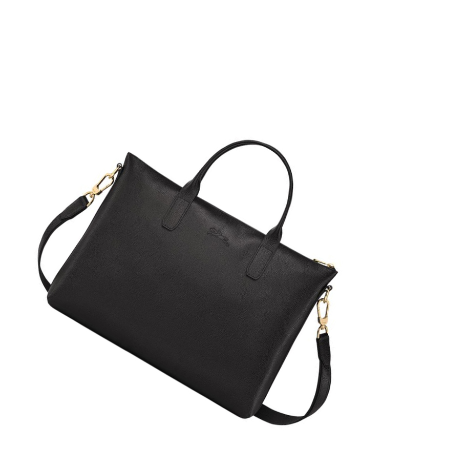 Longchamp Le Foulonné S Naisten Salkku Mustat | Fi-TJQU247
