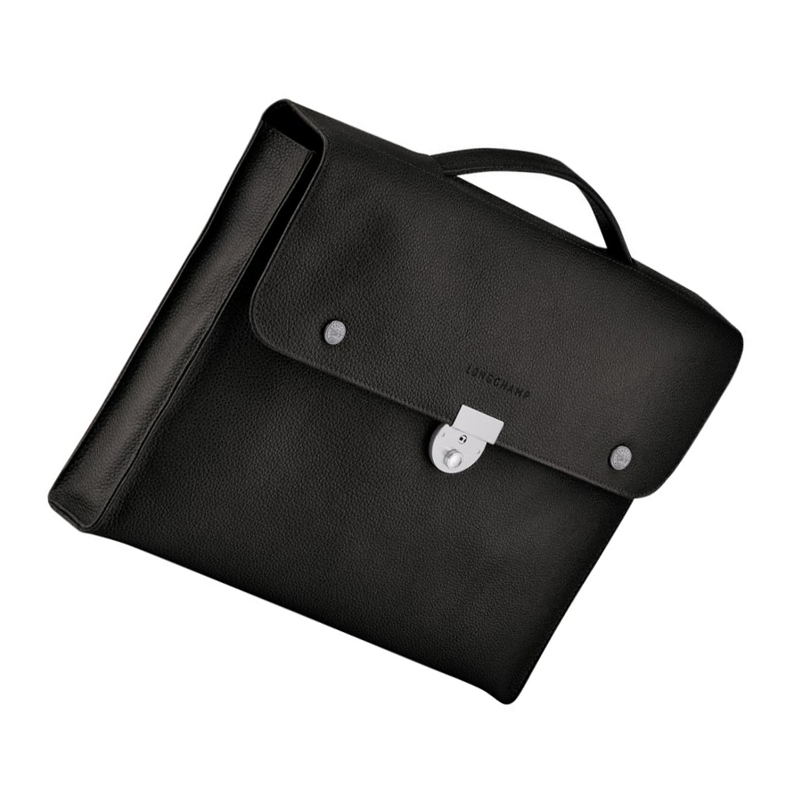 Longchamp Le Foulonné S Naisten Salkku Mustat | Fi-XMAY592