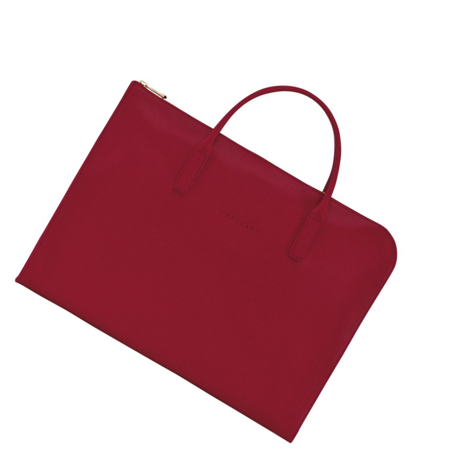 Longchamp Le Foulonné S Naisten Salkku Punainen | Fi-GESK524