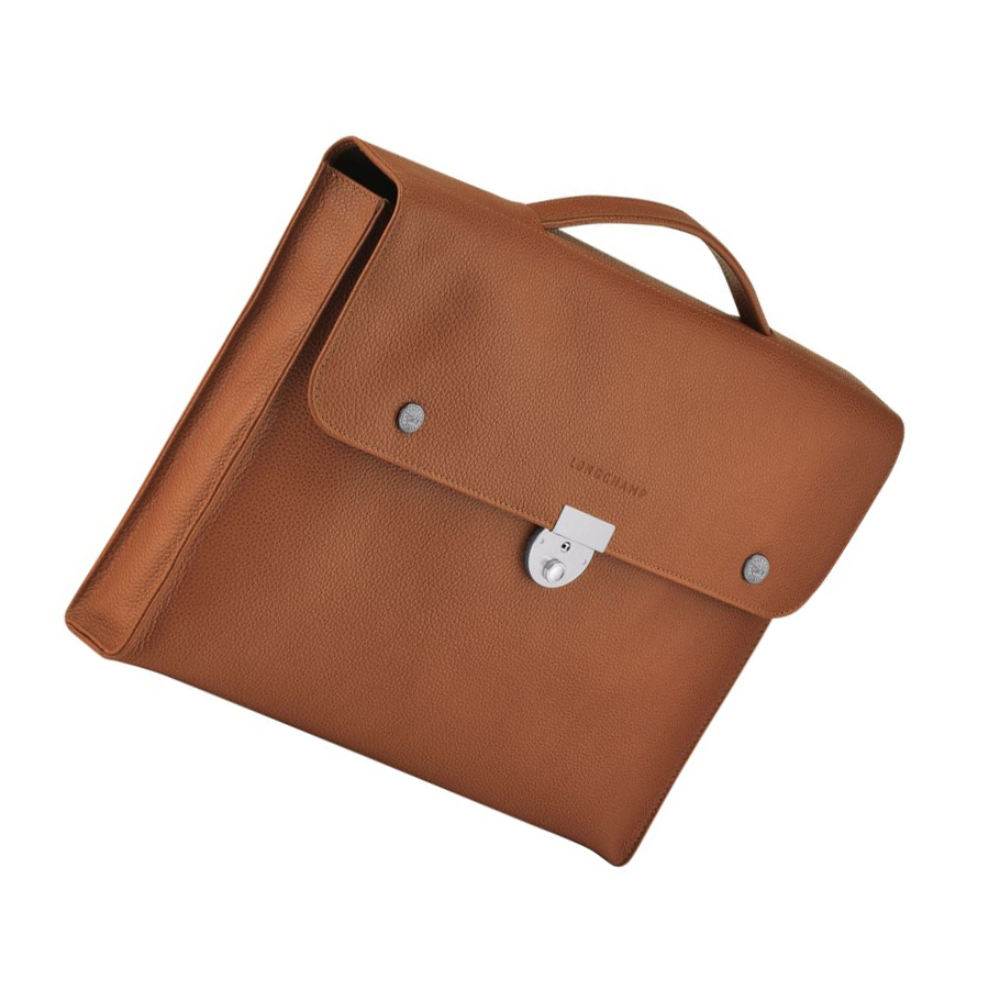 Longchamp Le Foulonné S Naisten Salkku Ruskea | Fi-TBCD165