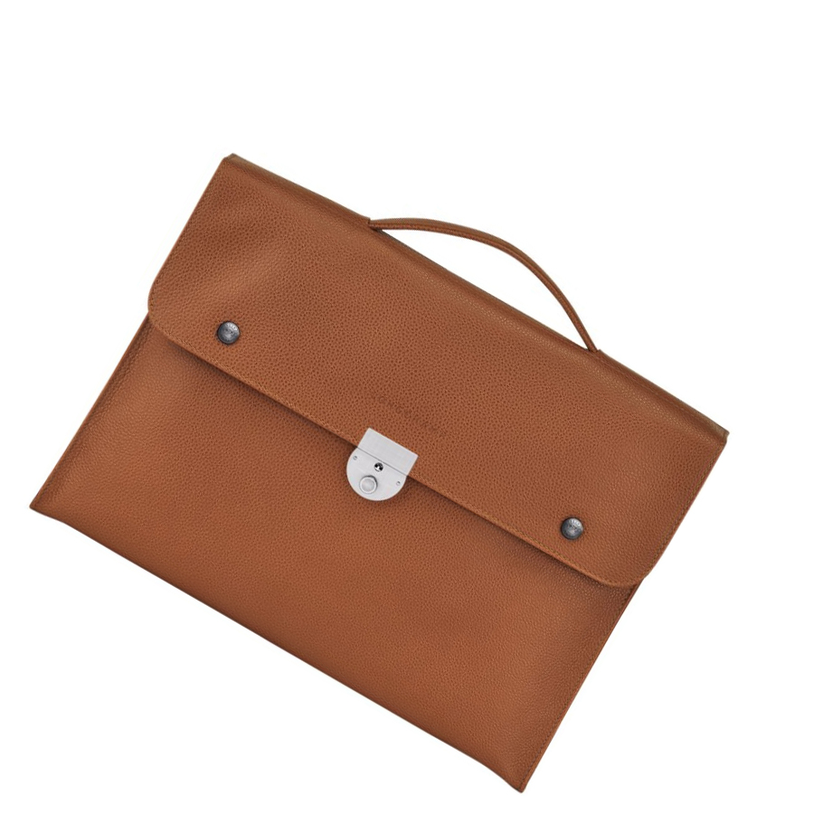 Longchamp Le Foulonné S Naisten Salkku Ruskea | Fi-TBCD165