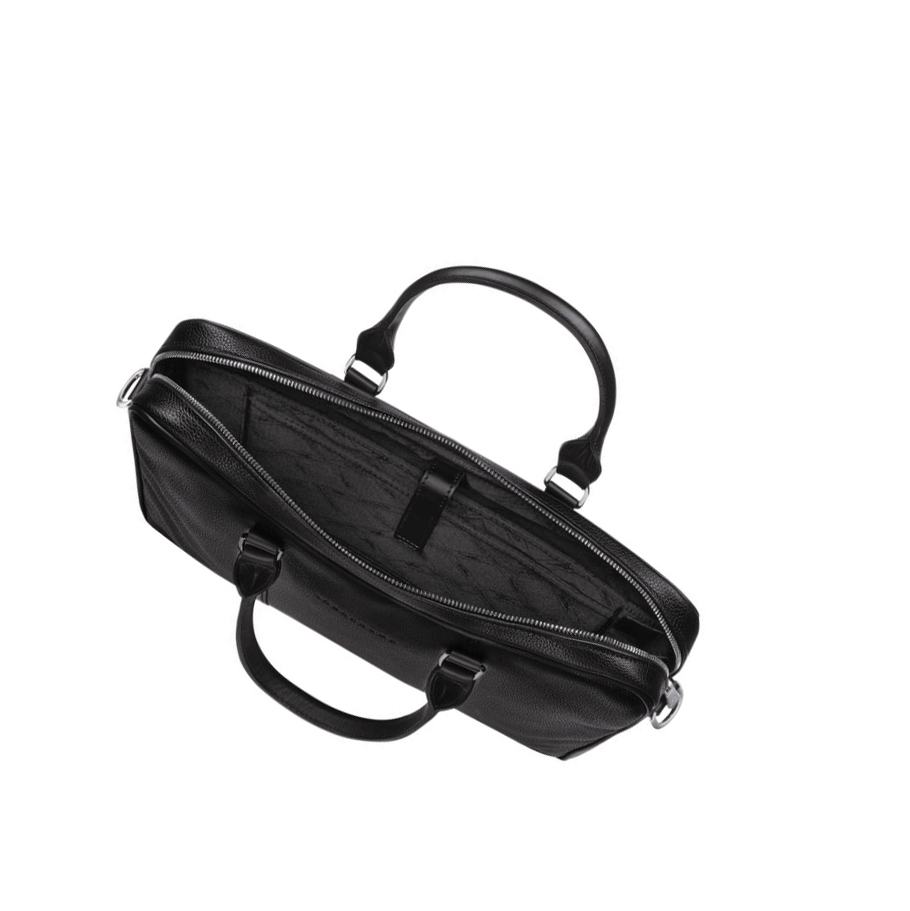 Longchamp Le Foulonné XS Miesten Salkku Mustat | Fi-GYSB254