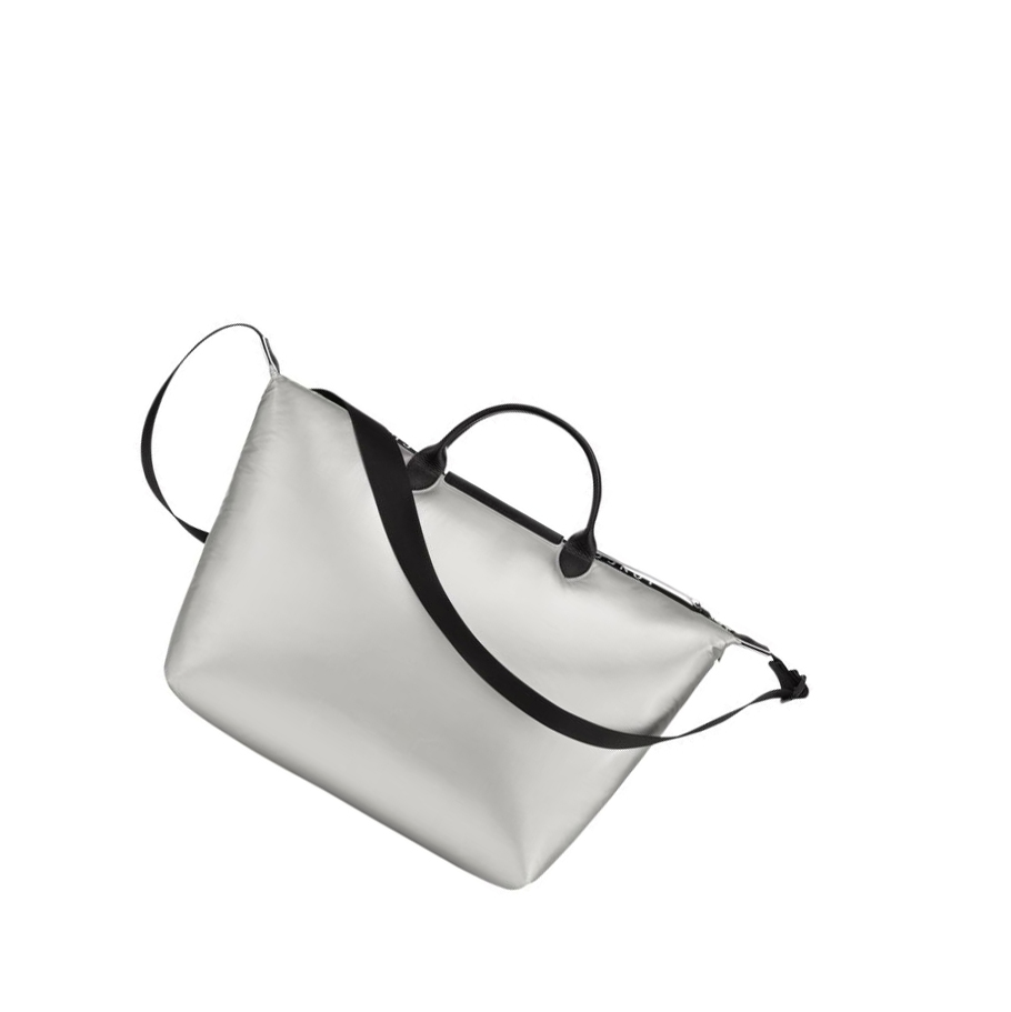 Longchamp Le Pliage Alpin Naisten Matkakassit Hopea | Fi-XWHT673