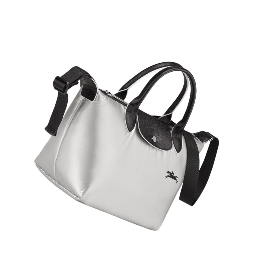 Longchamp Le Pliage Alpin S Naisten Käsilaukut Hopea | Fi-VGAR705