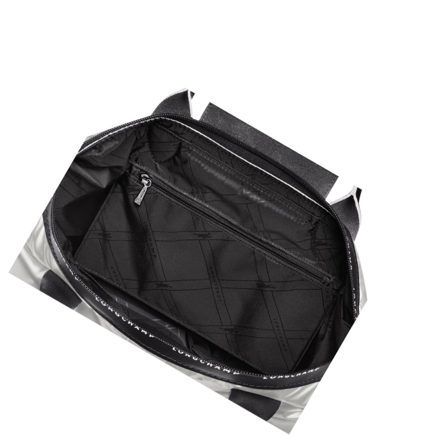 Longchamp Le Pliage Alpin S Naisten Käsilaukut Hopea | Fi-VGAR705