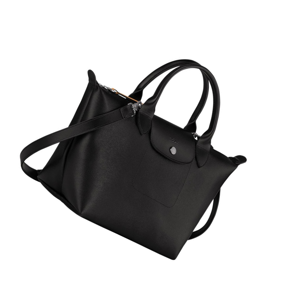 Longchamp Le Pliage City S Naisten Käsilaukut Mustat | Fi-BOSE792