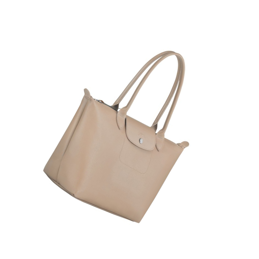 Longchamp Le Pliage City S Naisten Ostoskassit Beige | Fi-JDUE710