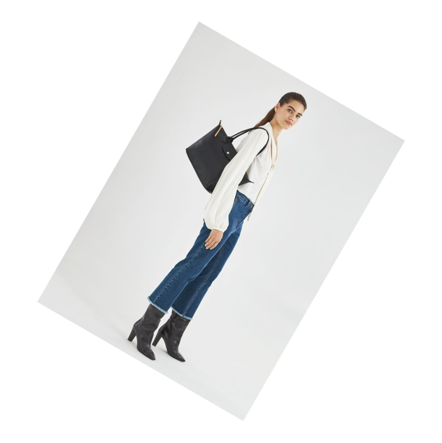 Longchamp Le Pliage City S Naisten Ostoskassit Mustat | Fi-ROQL475