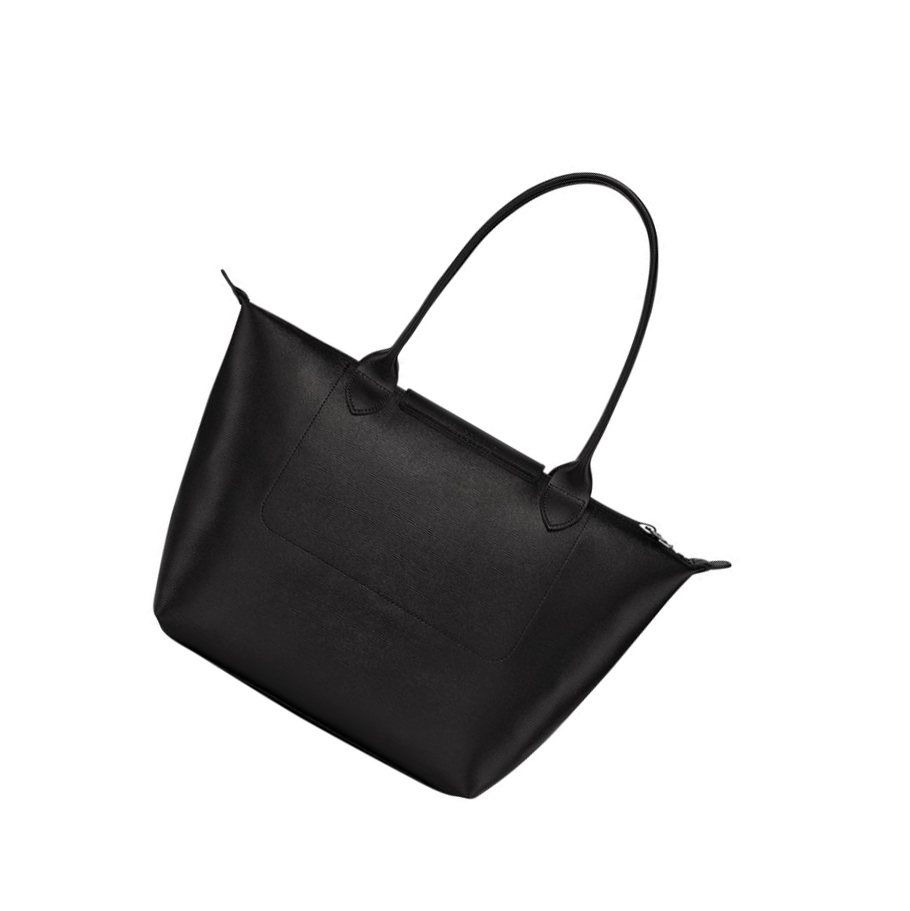 Longchamp Le Pliage City S Naisten Ostoskassit Mustat | Fi-ROQL475