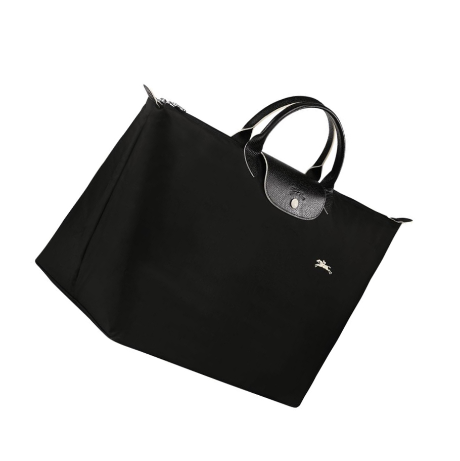 Longchamp Le Pliage Club L Miesten Matkakassit Mustat | Fi-LMCB932
