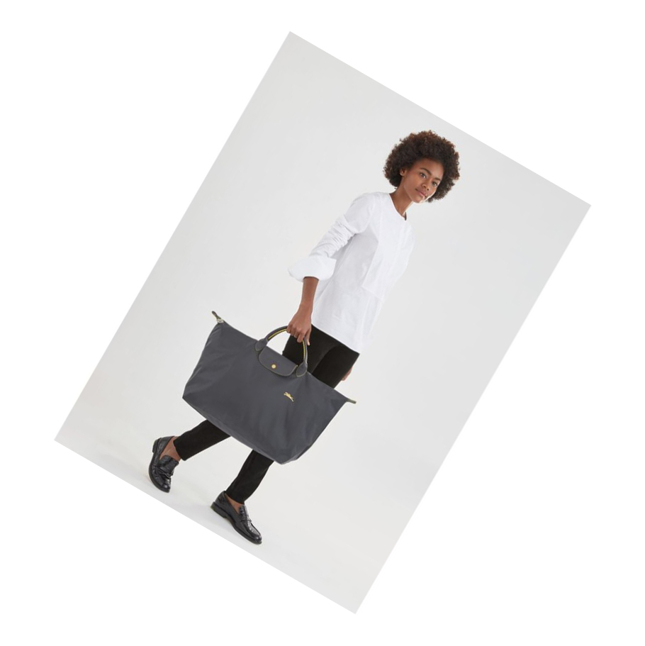 Longchamp Le Pliage Club L Miesten Matkakassit Harmaat | Fi-POJB975