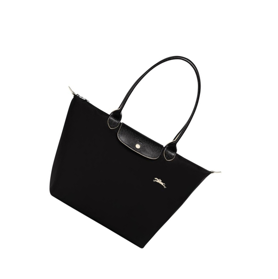 Longchamp Le Pliage Club L Naisten Olkalaukku Mustat | Fi-NERU186