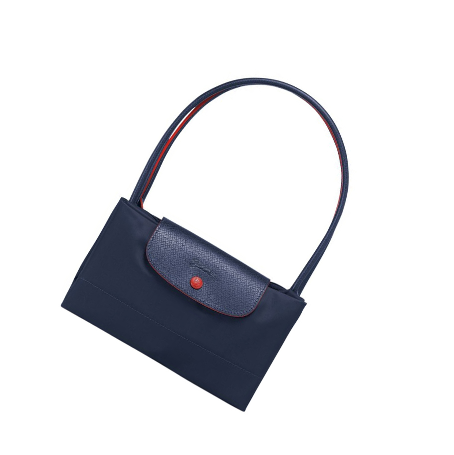 Longchamp Le Pliage Club L Naisten Olkalaukku Laivastonsininen | Fi-XGWU879