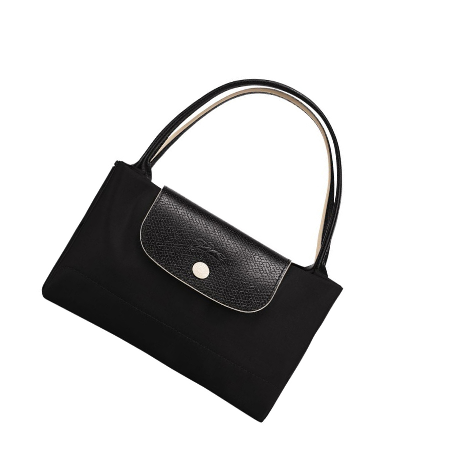 Longchamp Le Pliage Club M Naisten Käsilaukut Mustat | Fi-KTBL406