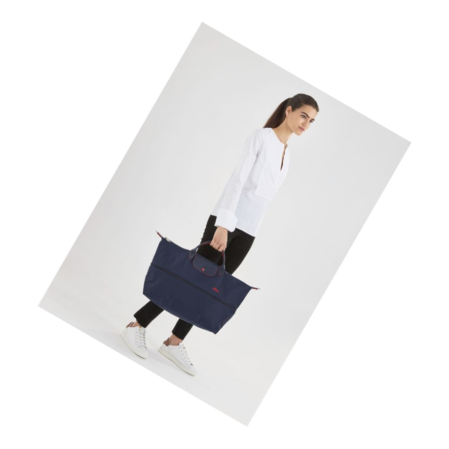 Longchamp Le Pliage Club Naisten Matkakassit Laivastonsininen | Fi-KLQD678