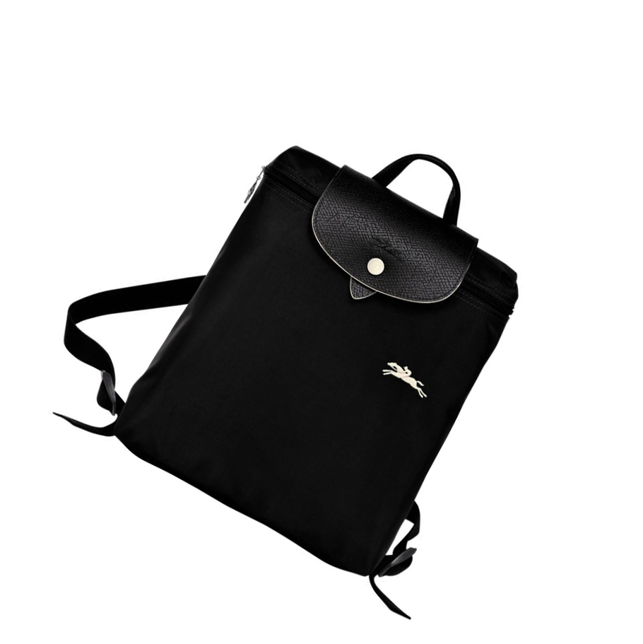 Longchamp Le Pliage Club Naisten Reppu Mustat | Fi-CWDS709