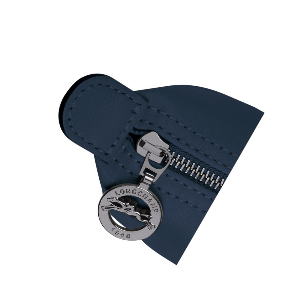 Longchamp Le Pliage Cuir Naisten Pouches Laivastonsininen | Fi-INDO702