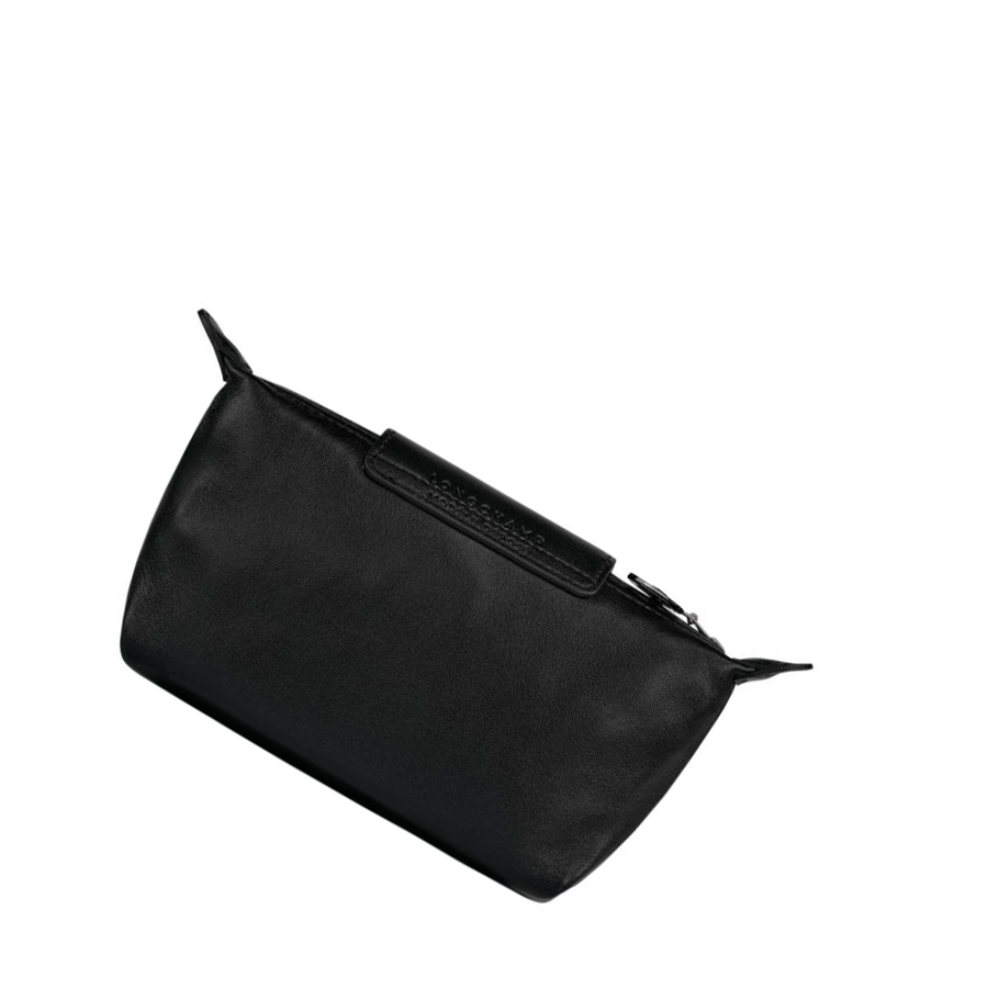 Longchamp Le Pliage Cuir Naisten Pouches Mustat | Fi-MWCV397