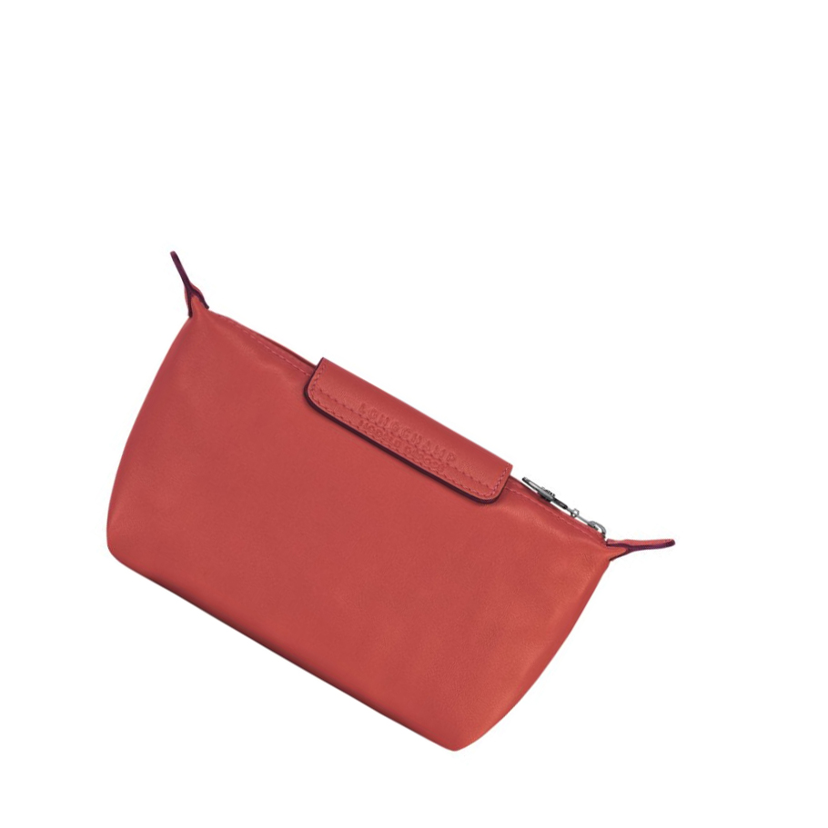Longchamp Le Pliage Cuir Naisten Pouches Punainen | Fi-YXRZ428