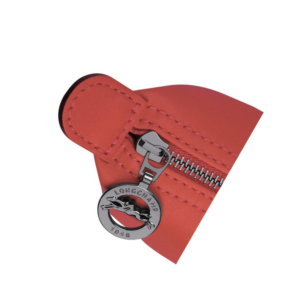 Longchamp Le Pliage Cuir Naisten Pouches Punainen | Fi-YXRZ428