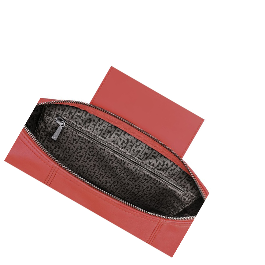 Longchamp Le Pliage Cuir Naisten Reppu Punainen | Fi-KTMH285