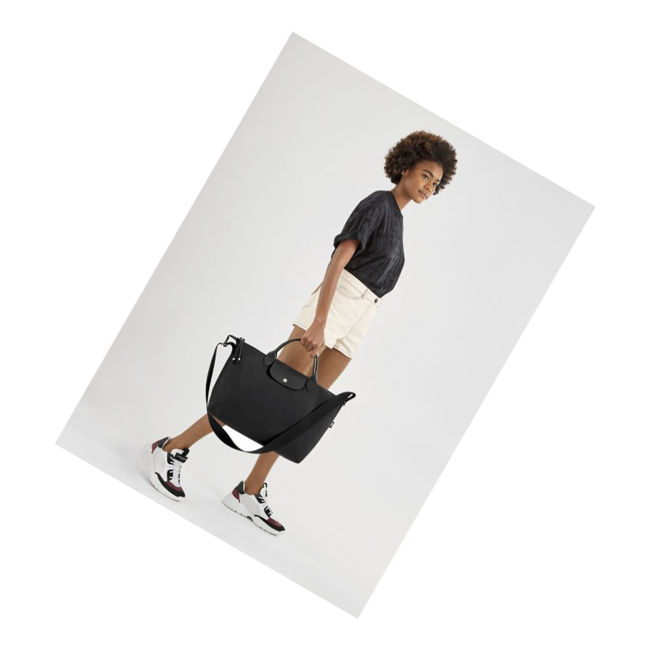 Longchamp Le Pliage Energy L Naisten Käsilaukut Mustat | Fi-BYEM613