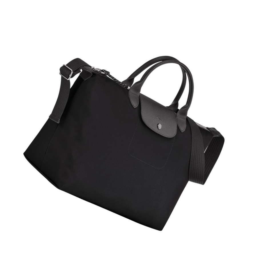 Longchamp Le Pliage Energy L Naisten Käsilaukut Mustat | Fi-BYEM613