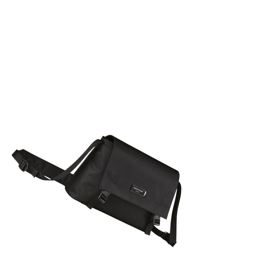 Longchamp Le Pliage Energy M Miesten Crossbody Laukut Mustat | Fi-DXCU516