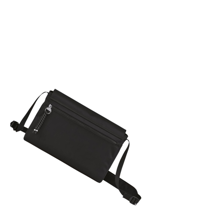 Longchamp Le Pliage Energy M Miesten Crossbody Laukut Mustat | Fi-DXCU516