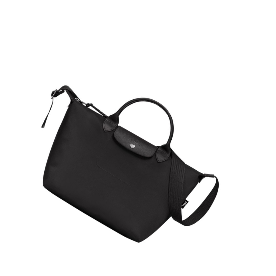 Longchamp Le Pliage Energy M Naisten Käsilaukut Mustat | Fi-LHKJ960