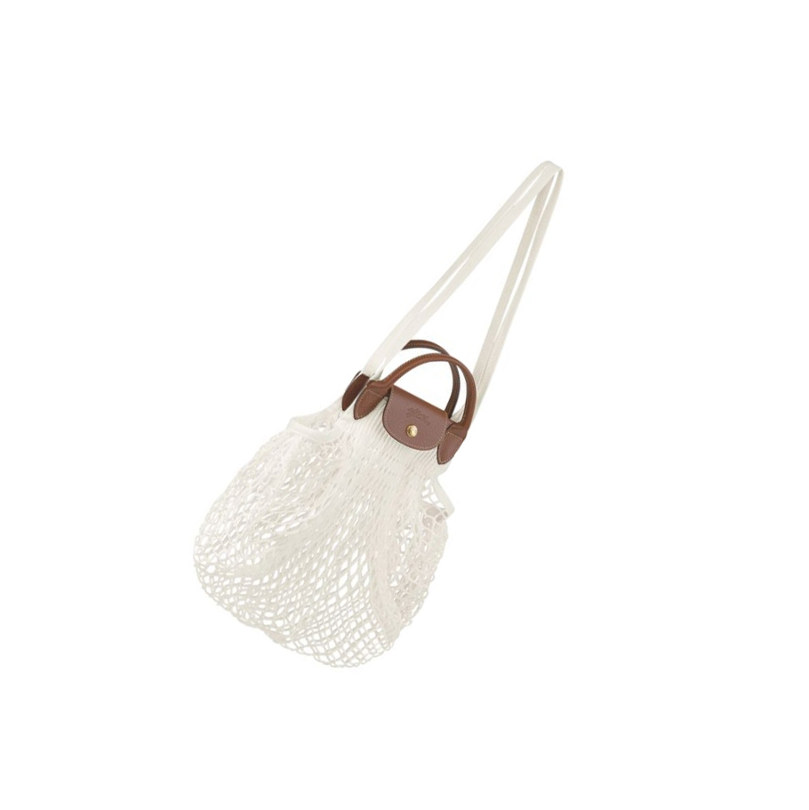 Longchamp Le Pliage Filet Naisten Olkalaukku Beige | Fi-JFRV459