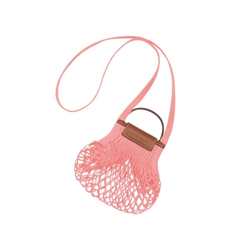 Longchamp Le Pliage Filet XS Naisten Crossbody Laukut Pinkki | Fi-HGIY042