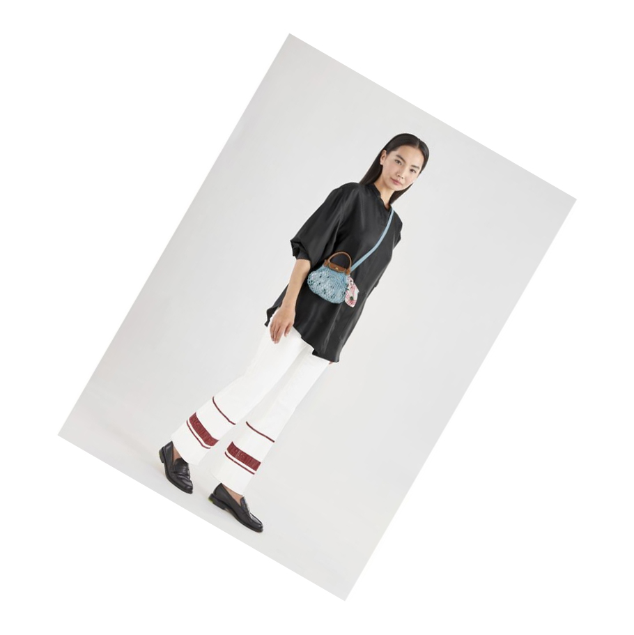 Longchamp Le Pliage Filet XS Naisten Crossbody Laukut Sininen | Fi-IGBS215