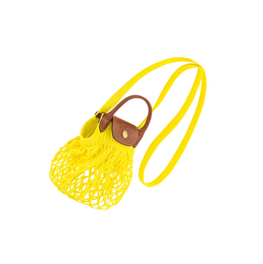 Longchamp Le Pliage Filet XS Naisten Crossbody Laukut Keltainen | Fi-KYQI168