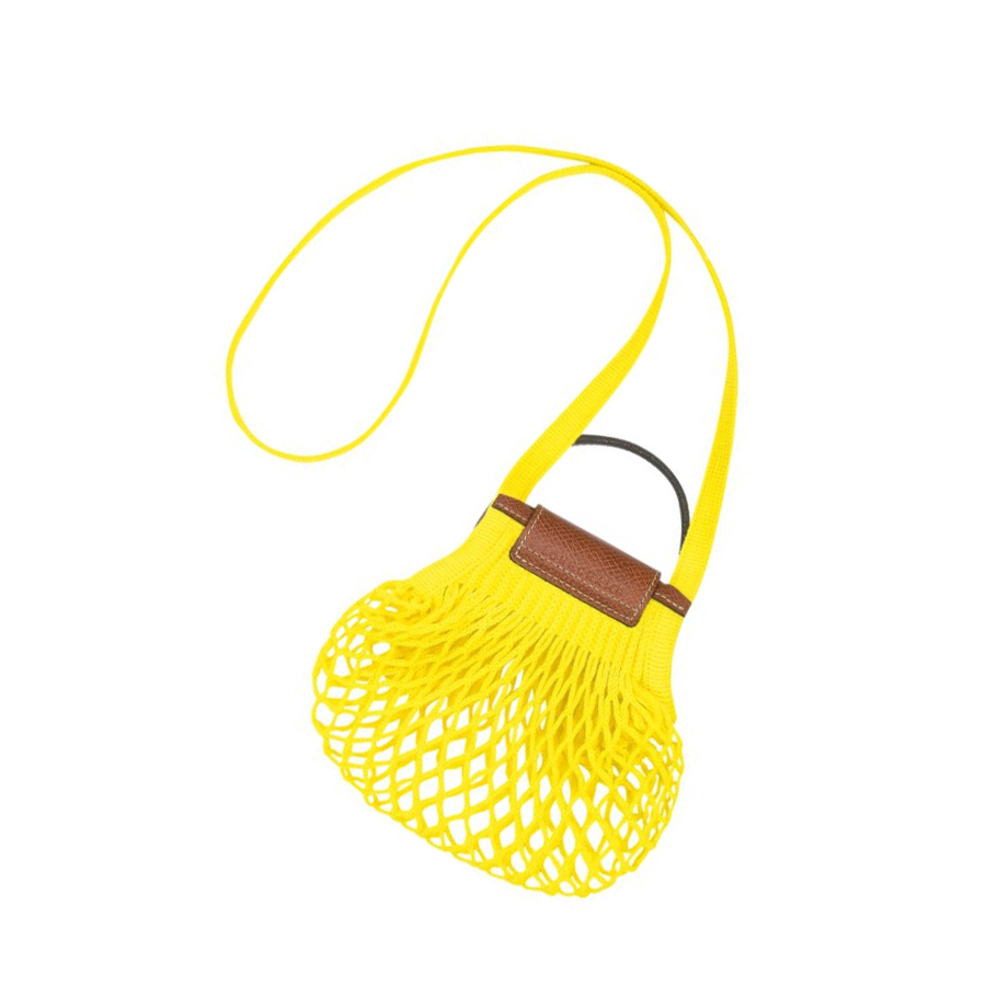 Longchamp Le Pliage Filet XS Naisten Crossbody Laukut Keltainen | Fi-KYQI168