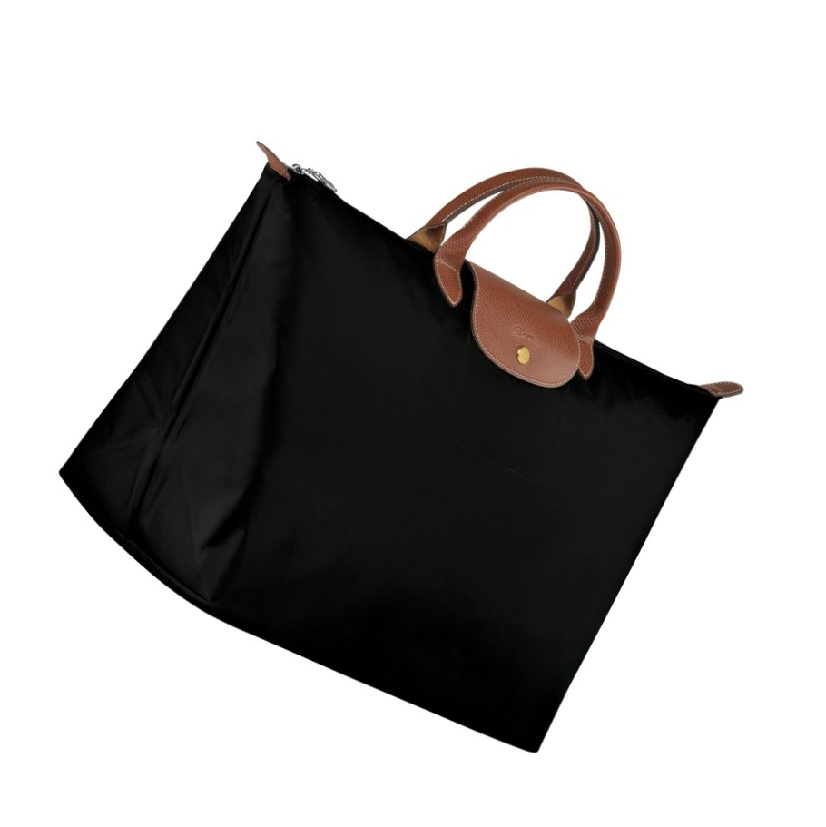 Longchamp Le Pliage L Naisten Matkakassit Mustat | Fi-MGBA893