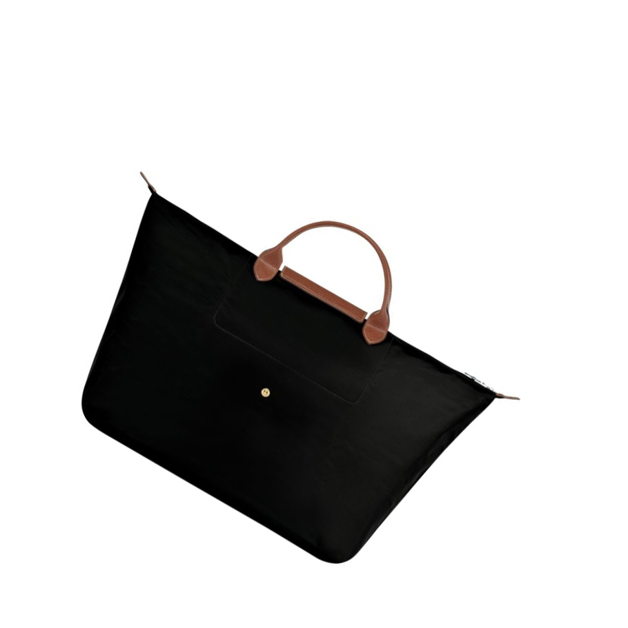 Longchamp Le Pliage L Naisten Matkakassit Mustat | Fi-MGBA893