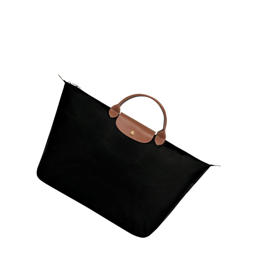 Longchamp Le Pliage L Naisten Matkakassit Mustat | Fi-MGBA893