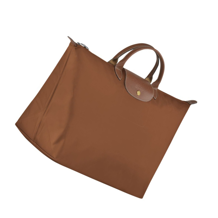 Longchamp Le Pliage L Naisten Matkakassit Ruskea | Fi-NBFG165