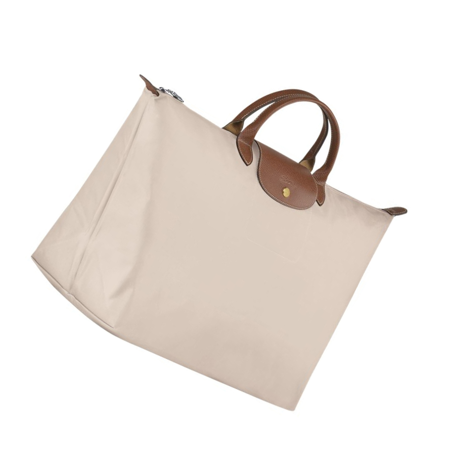 Longchamp Le Pliage L Naisten Matkakassit Beige | Fi-VRNG589