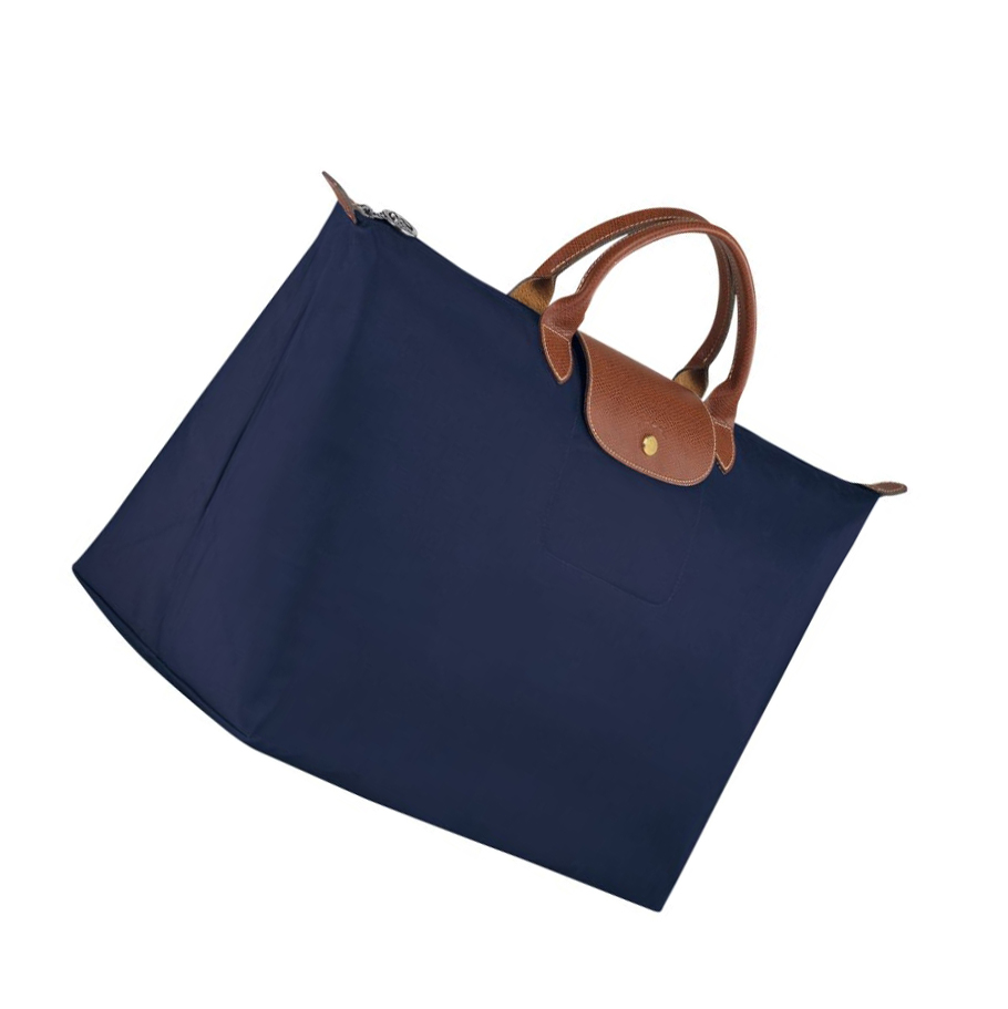 Longchamp Le Pliage L Naisten Matkakassit Laivastonsininen | Fi-VRTZ095