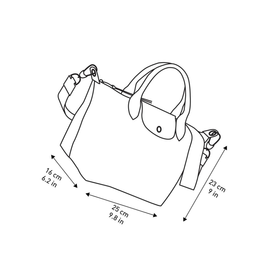 Longchamp Le Pliage Lgp S Naisten Käsilaukut Mustat Valkoinen | Fi-XUWP469