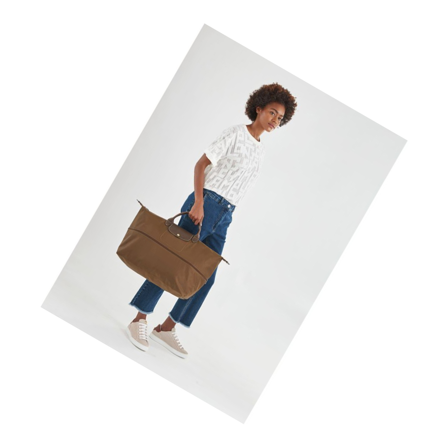 Longchamp Le Pliage Miesten Matkakassit Ruskea | Fi-WFTP614
