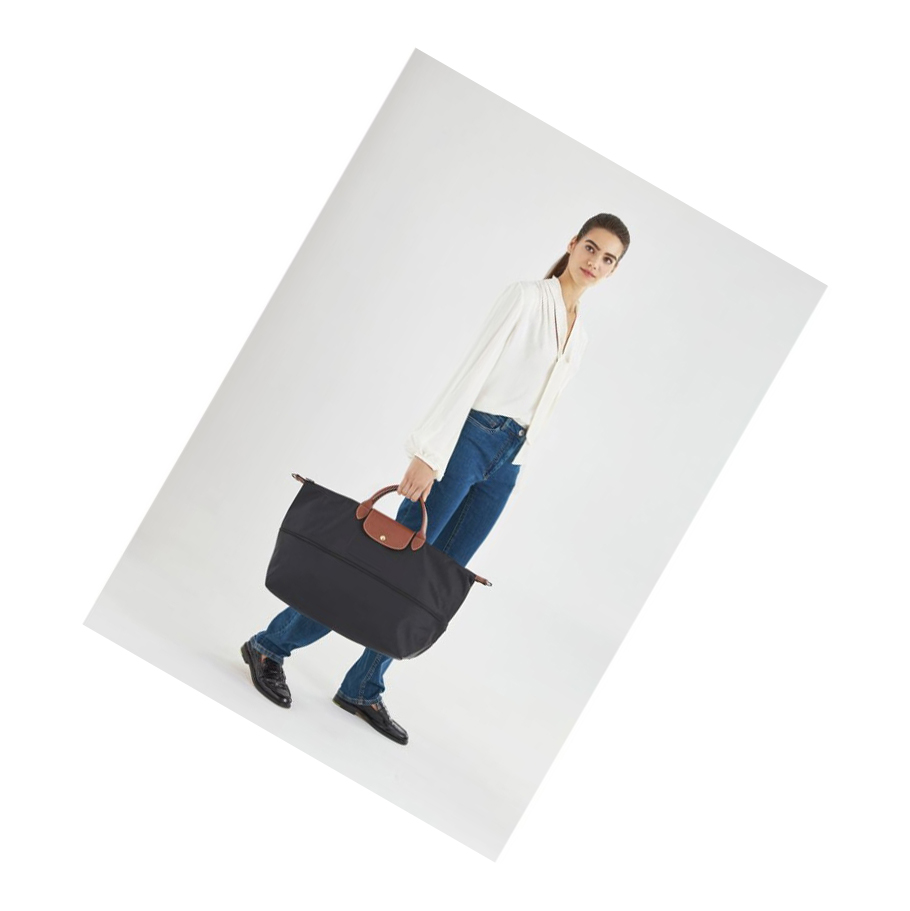 Longchamp Le Pliage Naisten Matkakassit Mustat | Fi-BOGD785
