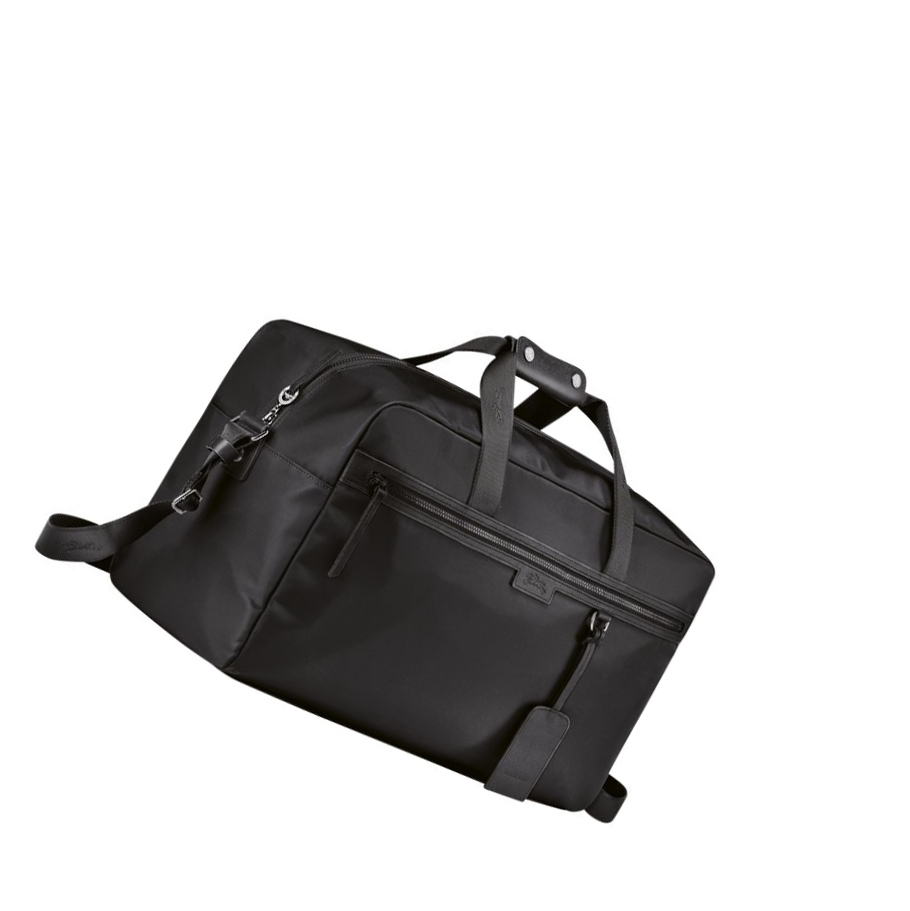 Longchamp Le Pliage Néo Miesten Matkakassit Mustat | Fi-FUNB235