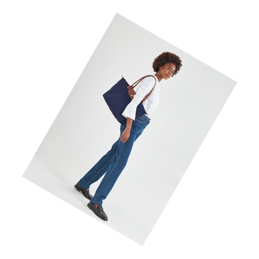 Longchamp Le Pliage Original L Naisten Olkalaukku Laivastonsininen | Fi-EWUQ021